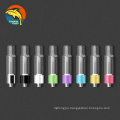 Wholesale glass cartridge 510 cbd oil empty 1ml screw on vaporizer pen cartridges with custom logo